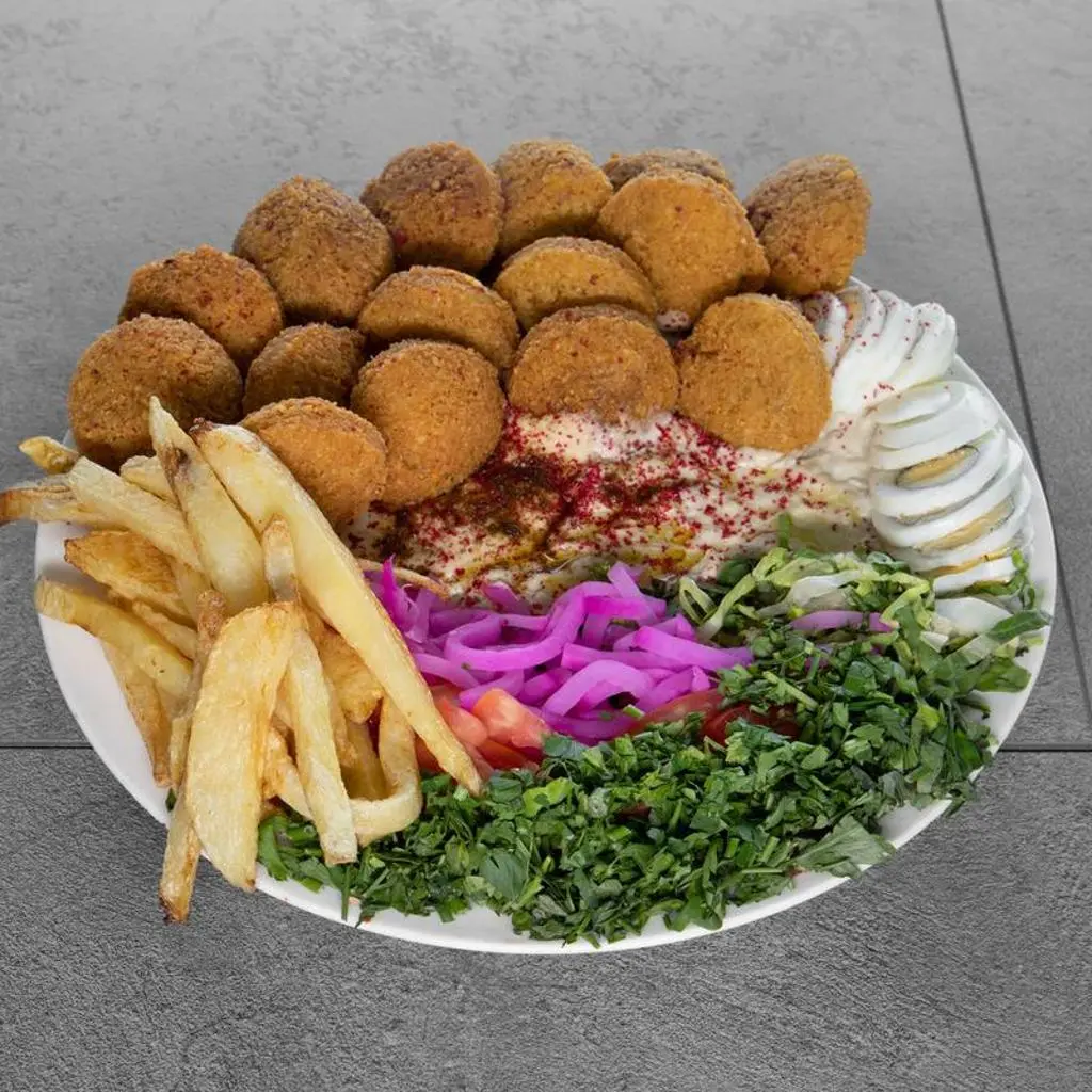 صحن فلافل